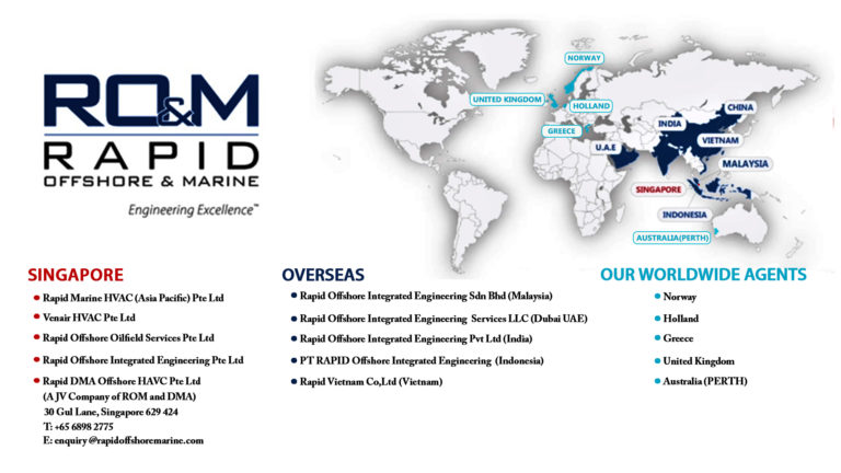 Rapid Offshore & Marine Pte Ltd » Global Presence